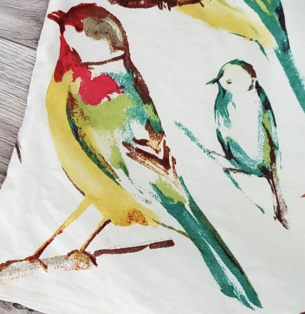 Newport Vibrant Bird In/Outdoor Duck Feather Insert Accent Pillow, IMPECCABLE